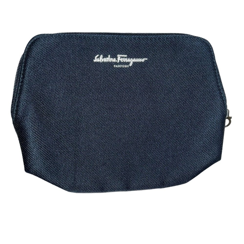 Salvatore Ferragamo AEROFLOT Airlines parfum zip pouch makeup bag NEW - Picture 4 of 4